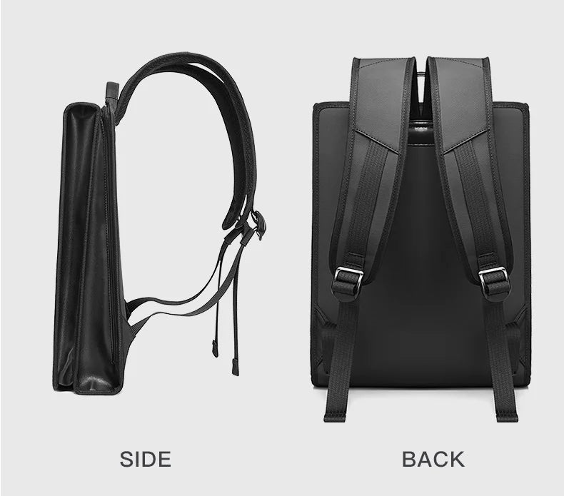 BANGE New Business Backpack Men's Anti-Theft Computer Bag Big Capacity 14.1 Inch Laptop Bagpack Men Elegant Waterproof