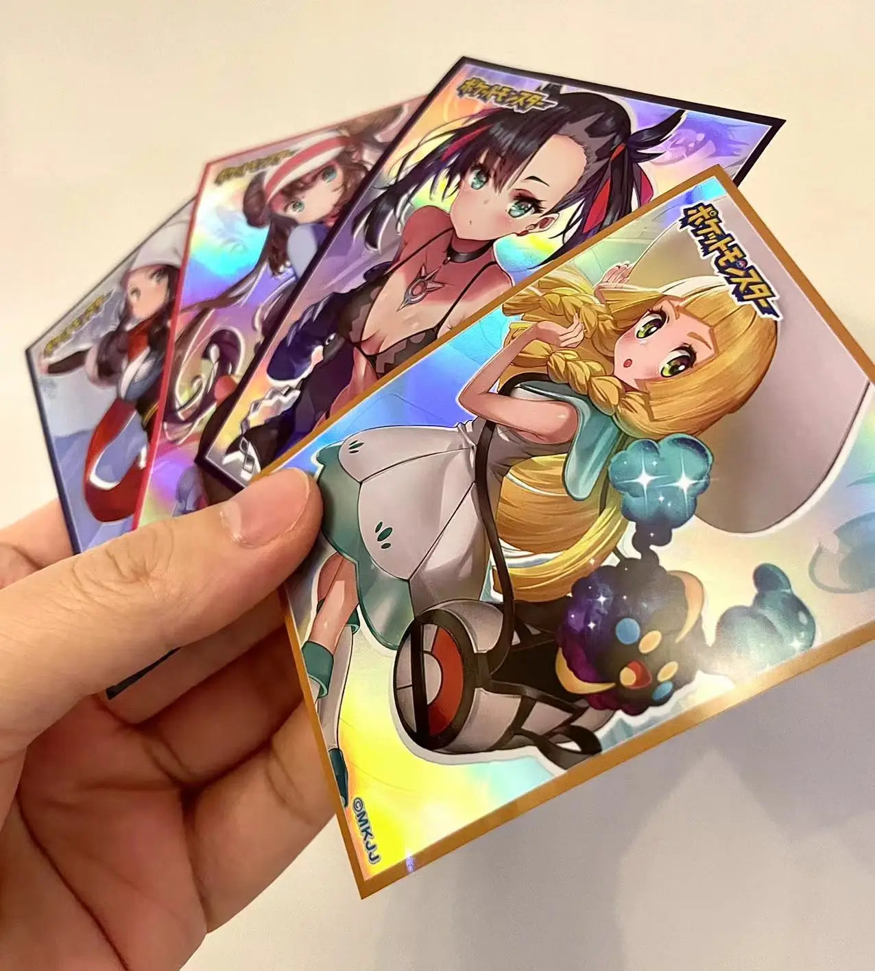 60PCS Card Sleeves - Cute Anime Girl Protective Covers