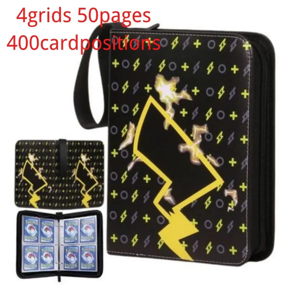 4-Pocket Trading Card Binder for KIDS- 400 Cards