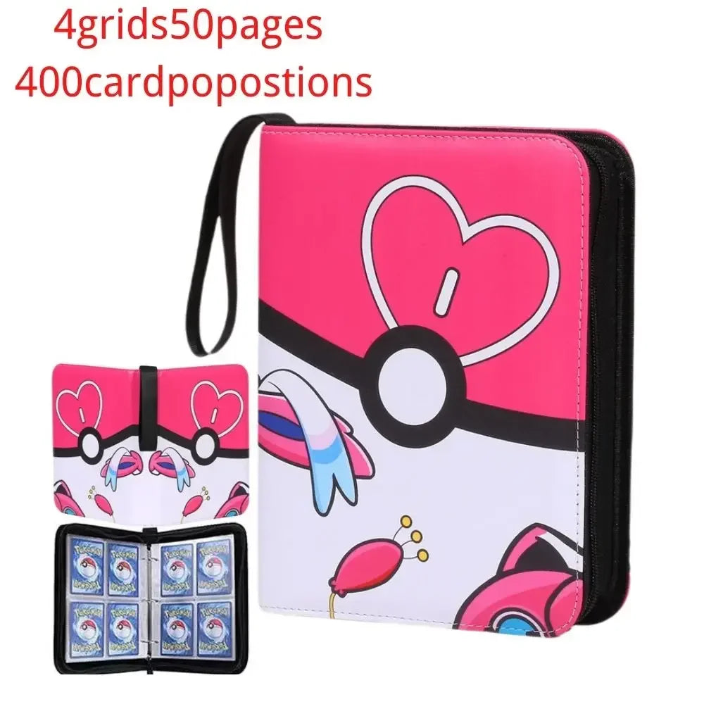 4-Pocket Trading Card Binder for KIDS- 400 Cards