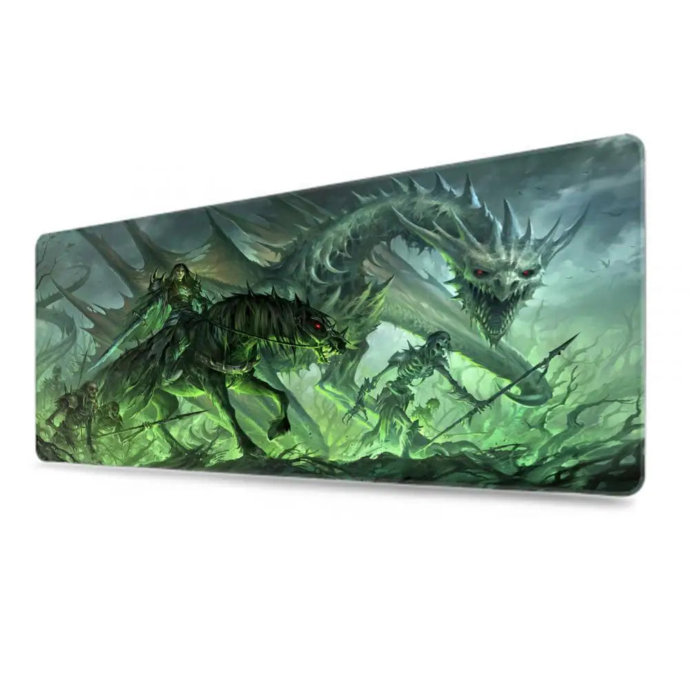 Zombie Dragon TCG Play Mat Playmat Deskmat for Gaming