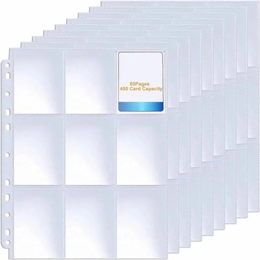 450 Pocket Trading Card Album with 9-Pocket Sleeves - 50 Pages