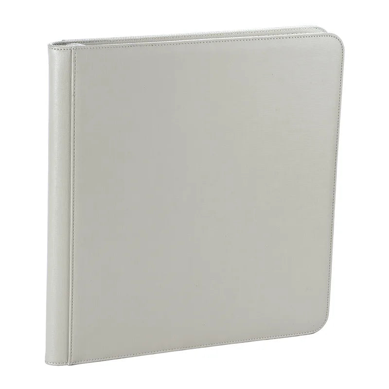 12-Pocket PU Trading Card Binder with Sleeves - Holds 480 Cards for Collectors