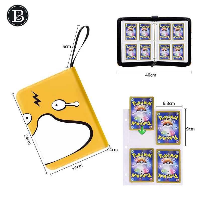 4-Pocket Trading Card Binder for KIDS- 400 Cards