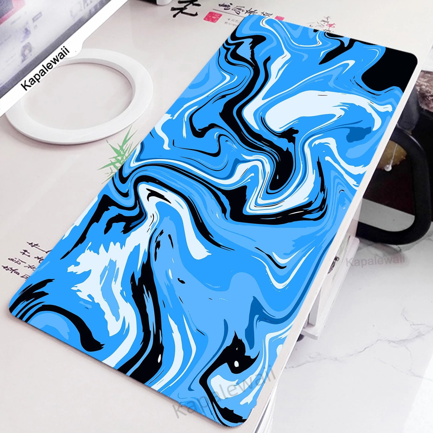 Extended Liquid Gaming Play Mat – Desk Mat for TCG Gaming