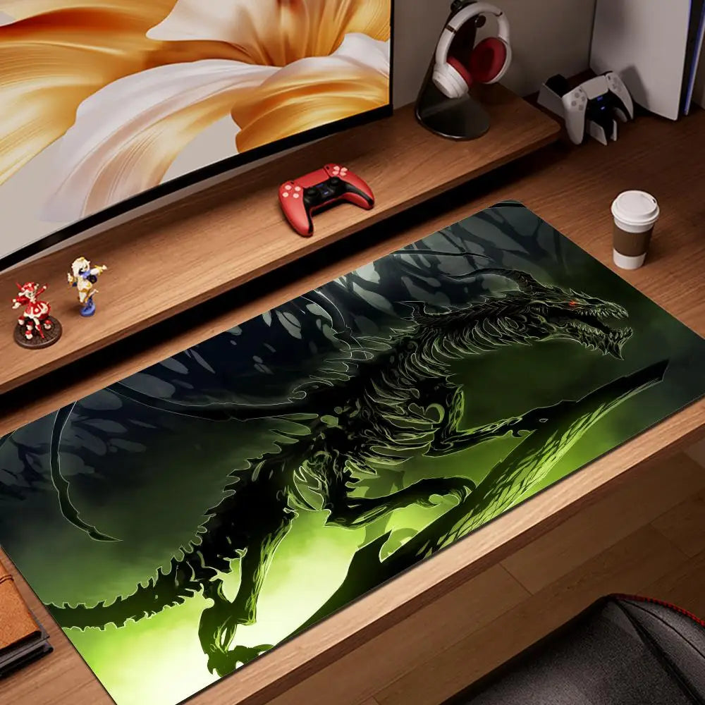 Zombie Dragon TCG Play Mat Playmat Deskmat for Gaming