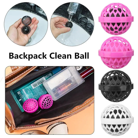 Backpack Clean Ball, Keep Bag Clean, Inner Sticky Ball Picks Up Dust Dirt Crumbs in Purse, Bag, Backpacks