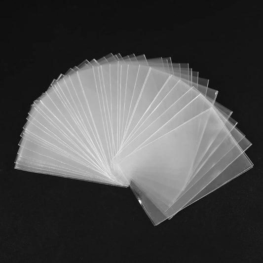 100 Counts Card Sleeves - Clear